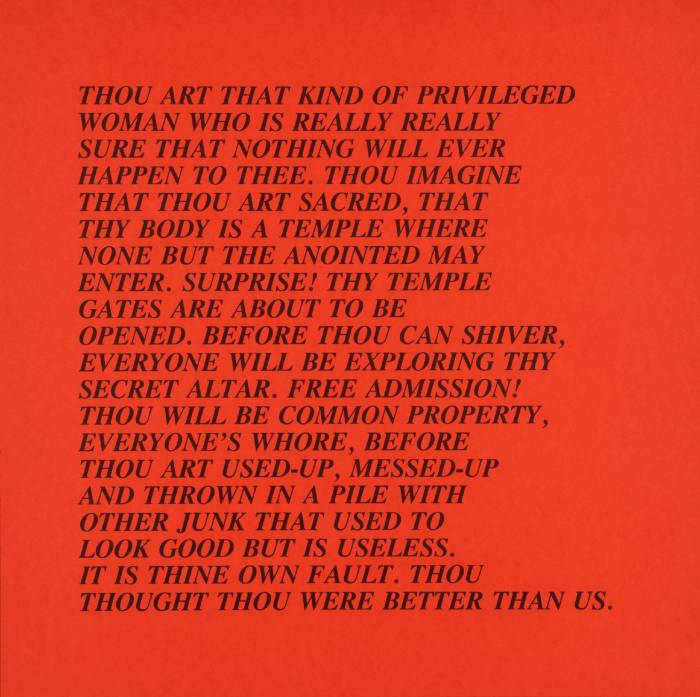 [no title] 1979-82 by Jenny Holzer born 1950